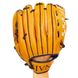 Рукавичка для бейсболу колір жовтий PVC, р-р 10,5 Z-LB-10-YEL фото 2