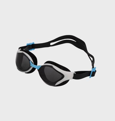 Окуляри для плавання Arena AIR-BOLD SWIPE сірий, чорний, голубий Уні OSFM 004714-101 фото