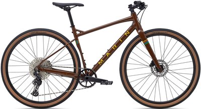 Велосипед 28" Marin DSX 2 рама - S 2023 Brown/Yellow SKD-44-35 фото