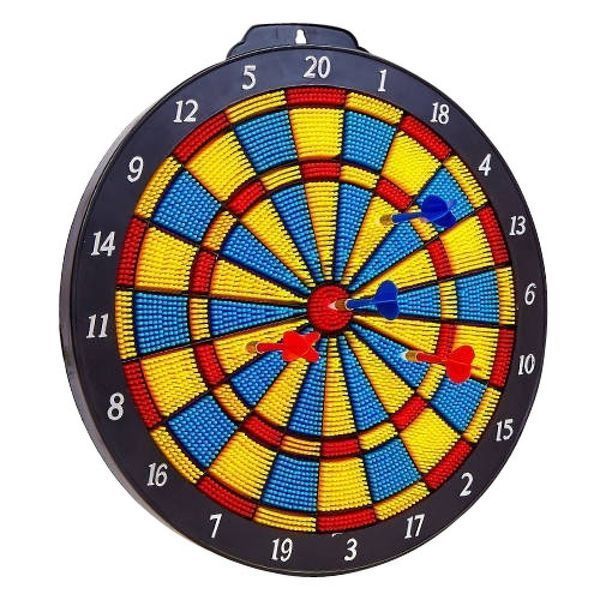 Мишень для игры в дартс безопасная Safety BL-90 Baili 15in (d-37см, в комплекте 6 дротиков) ZBL-90 фото