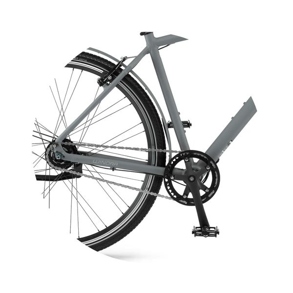 Велосипед Winora Aruba men 28" 8-G Nexus FL, рама 56, сірий матовий, 2021 4055008856 фото