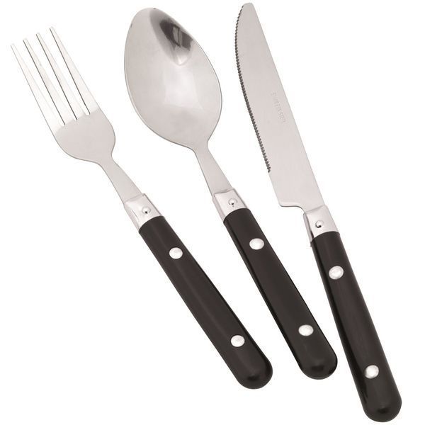 Набір для пікніка Easy Camp Family Cutlery Black (580034) 580034 фото