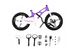 Велосипед RoyalBaby SPACE SHUTTLE 14", OFFICIAL UA, фиолетовый RB14-22-PRL фото 2