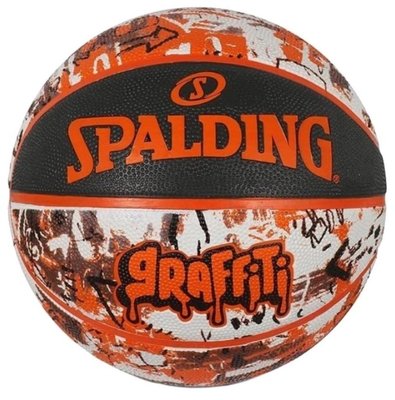 М'яч баскетбольний Spalding Graffitti Ball помаран 84376Z фото