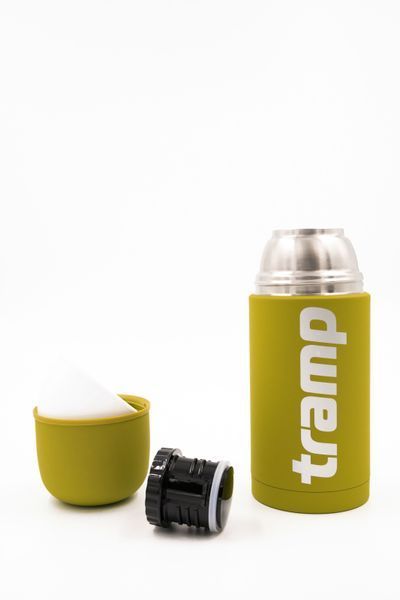 Термос TRAMP Soft Touch 0,75 л Желтый TRC-108-yellow фото