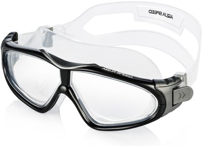 Очки для плавания Aqua Speed ​​SIROCCO 3948 черный, серый Уни OSFM 042-26 фото