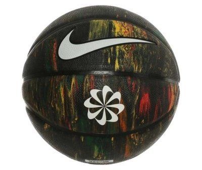 М'яч баскетбольний Nike EVERYDAY PLAYGROUND 8P NEXT NATURE DEFLATED MULTI/BLACK/BLACK/WHITE N.100.7037.973.06 фото