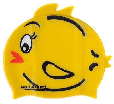Шапка для плавания Aqua Speed ​​ZOO TWEETY 5759 желтый цыпленок дит OSFM 115-tweety фото