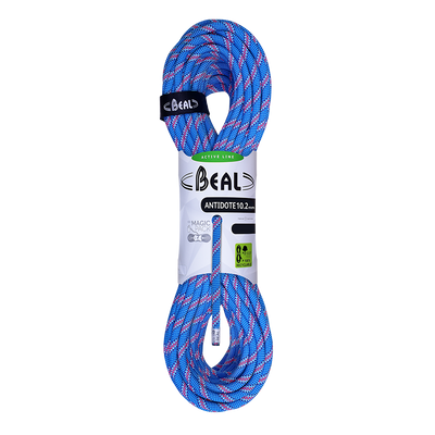 Веревка BEAL ANTIDOTE 10,2mm 50m blue BC102A.50.B фото