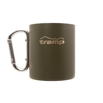 Термокружка TRAMP з карабіном 350мл UTRC-122 олива UTRC-122-olive фото
