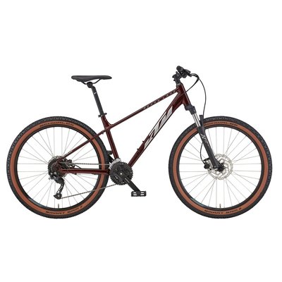 Велосипед KTM PENNY LANE 271 27.5" рама XS/32, темно-красный (серый), 2022 22817202 фото