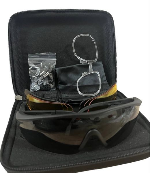 Тактические очки с 4 с съемными линзами KL-1002 фото