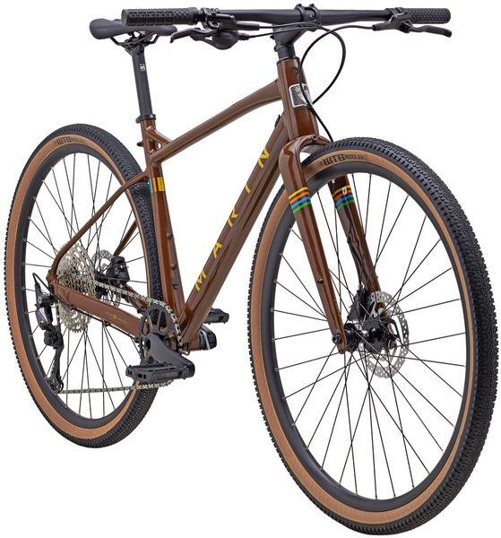 Велосипед 28" Marin DSX 2 рама - XL 2023 Brown/Yellow SKD-96-83 фото