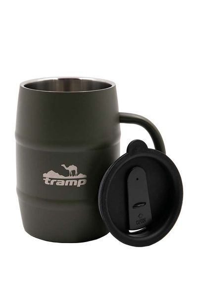 Термокухоль подарунковий Tramp 0,5л. з кришкою олива TRC-100-olive фото