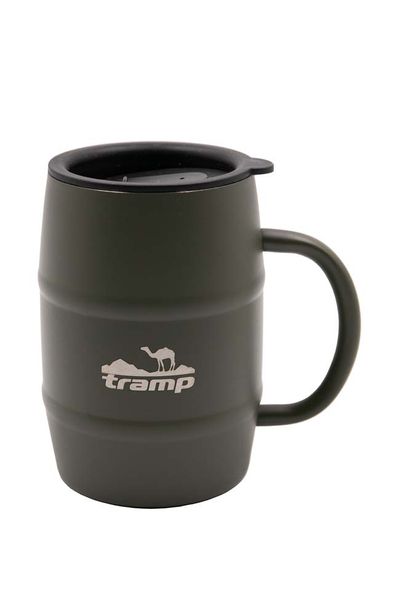 Термокухоль подарунковий Tramp 0,5л. з кришкою олива TRC-100-olive фото