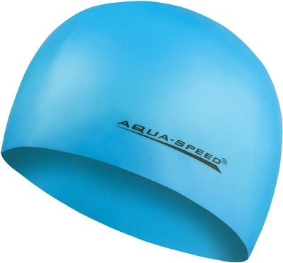 Шапка для плавання Aqua Speed ​​MEGA 100-30 світло-блакитний Уні OSFM 100-30 фото