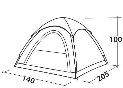 Намет Easy Camp Tent Comet 200 120404 фото