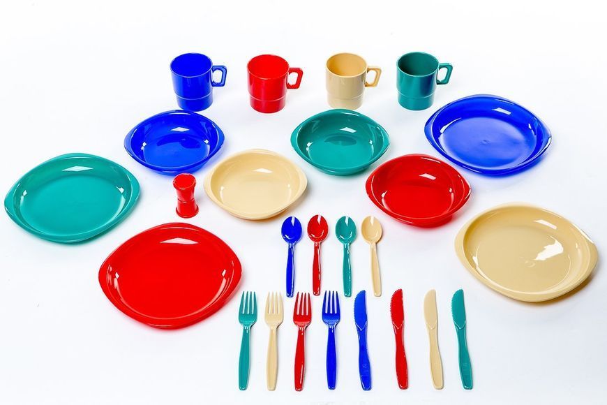 Набір пластикового посуду Tramp (4 персони) TRC-053 TRC-053 фото