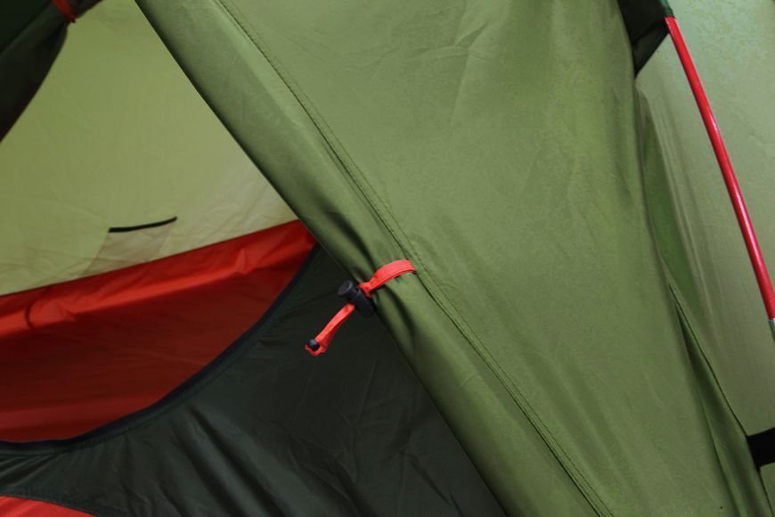 Намет High Peak Woodpecker 3 LW Pesto/Red (10195) 929192 фото