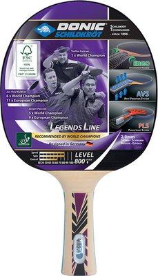 Ракетка для настільного тенісу Donic-Schildkrot Legends 800 FSC 754425 фото