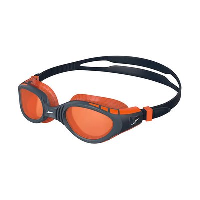 Очки для плавания Speedo FUT BIOF FSEAL DUAL GOG AU черный, оранжевый OSFM 8-11315F984 фото