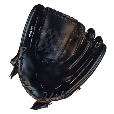 Рукавичка для бейсболу колір чорний PVC, р-р 12,5 Z-LB-12-BLK фото