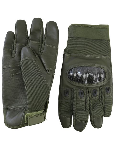 Рукавички тактичні KOMBAT UK Predator Tactical Gloves kb-ptg-olgr-m-l фото