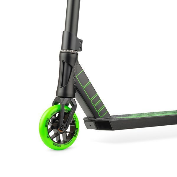 Самокат трюковый Hipe H10 Black/Green 250156 фото