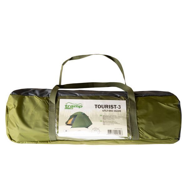 Палатка Tramp Lite Tourist 3 olive UTLT-002 UTLT-002-olive фото
