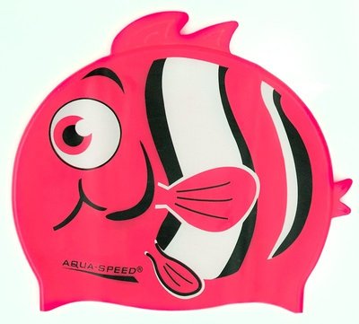 Шапка для плавания Aqua Speed ​​ZOO NEMO 5756 коралловая рыбка дит OSFM 115-03-nemo фото
