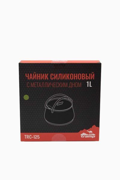Чайник Tramp 1L силиконовый Olive TRC-125-olive фото