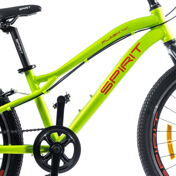 Велосипед Spirit Flash 4.1 24", рама Uni, салатовый, 2021 52024014130 фото