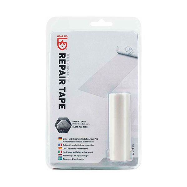 Ремнабір Gear Aid Tenacious Repair Tape Transparent 7.6cm x 50cm 25032 фото