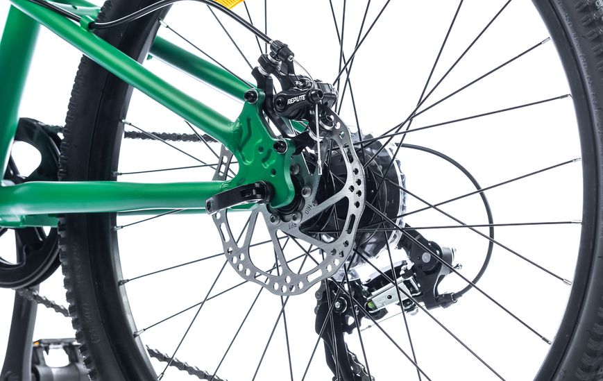 Велосипед Spirit Flash 4.2 24", рама Uni, зелёный/матовый, 2021 52024024230 фото