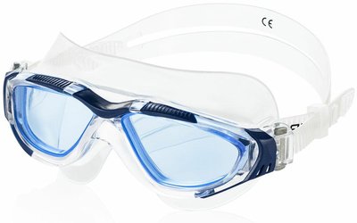 Очки для плавания Aqua Speed ​​BORA 2527 голубой, прозрачный Уни OSFM 077-61 фото