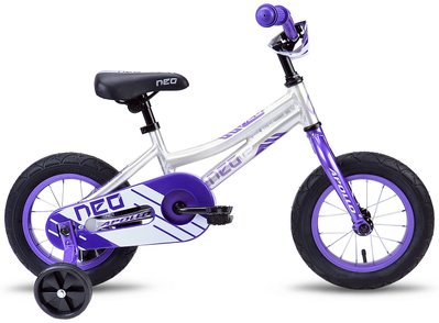 Велосипед 12" Apollo NEO girls фиолетовый/белый SKD-66-57 фото