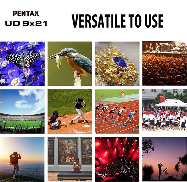 Бінокль Pentax UD 10x21 Black (61816) 930106 фото