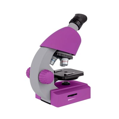 Мікроскоп Bresser Junior 40x-640x Purple (8851300GSF000) 923893 фото