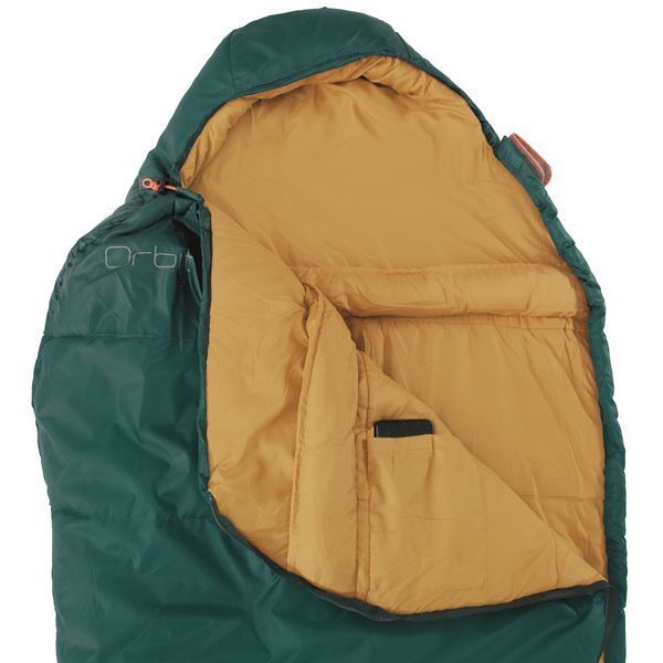 Спальний мішок Easy Camp Orbit 400/-9&deg;C Petrol Blue Left (240161) 240161 фото