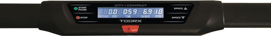 Бігова доріжка Toorx Treadmill City Compact Rose Gold (CITY-COMPACT-R) 8029975998725 фото