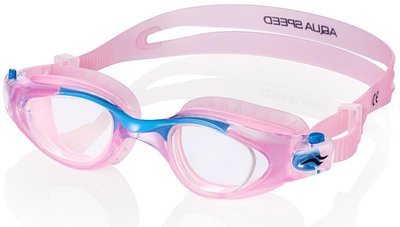 Окуляри для плавання Aqua Speed MAORI 9283 рожевий, блакитний дит OSFM 051-63 фото