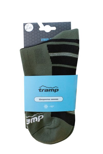 Зимові шкарпетки Tramp UTRUS-003-olive, 38/40 UTRUS-003-olive-38/40 фото