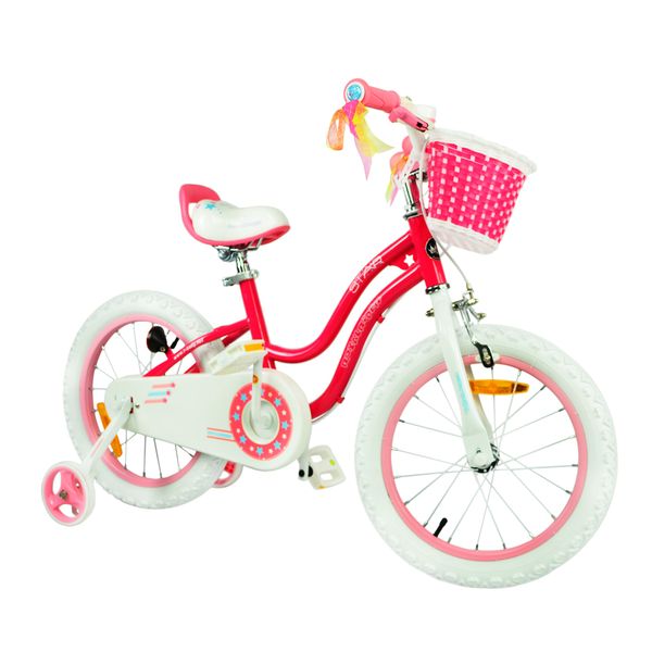 Велосипед RoyalBaby STAR GIRL 12", OFFICIAL UA, розовый RB12G-1-PNK фото