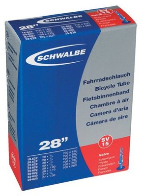Камера 28" (18/28x622/630) Schwalbe SV15 40мм EK TUB-F1-05 фото