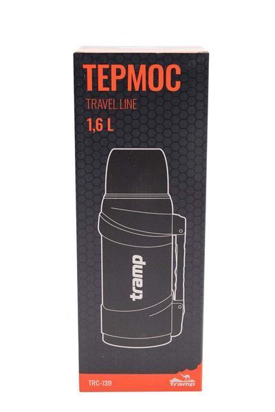 Термос Tramp Travel Line 1,6л, металік TRC-139-metal фото
