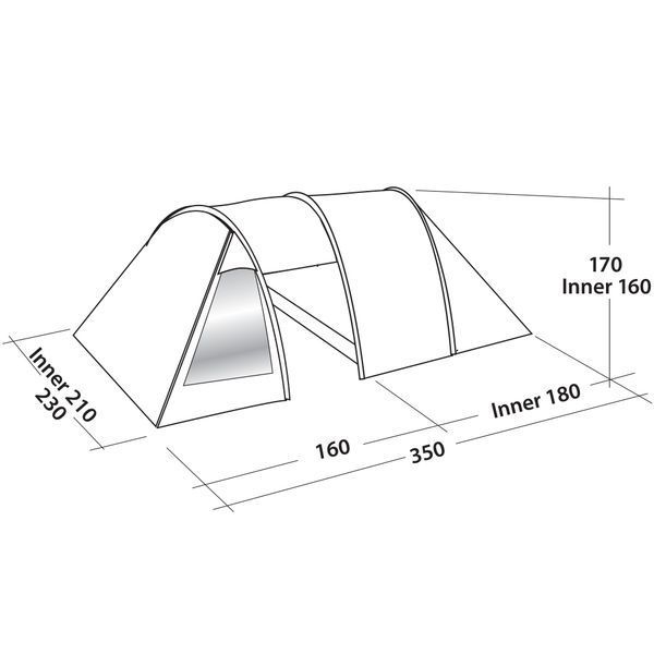 Намет EASY CAMP Galaxy 300 Rustic Green 120390 фото