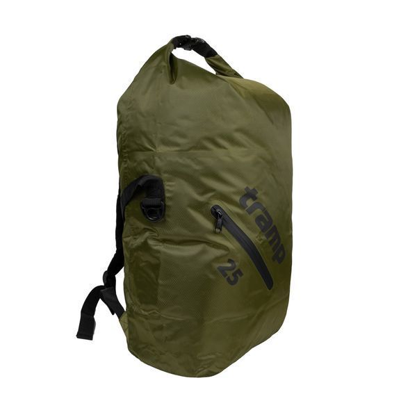Герморюкзак TRAMP PVC Diamond Ripstop olive 25л UTRA-256 UTRA-256-olive фото