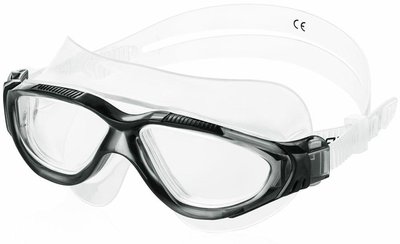 Очки для плавания Aqua Speed ​​BORA 2523 черный, прозрачный Уни OSFM 077-53 фото