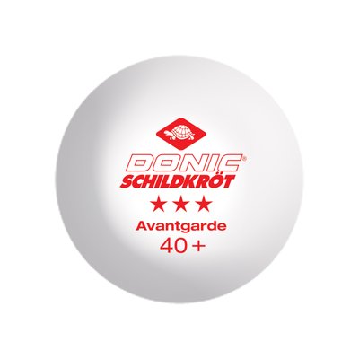 М'ячі для настільного тенісу 6 шт Donic-Schildkrot 3-Star Avantgarde 608530 фото