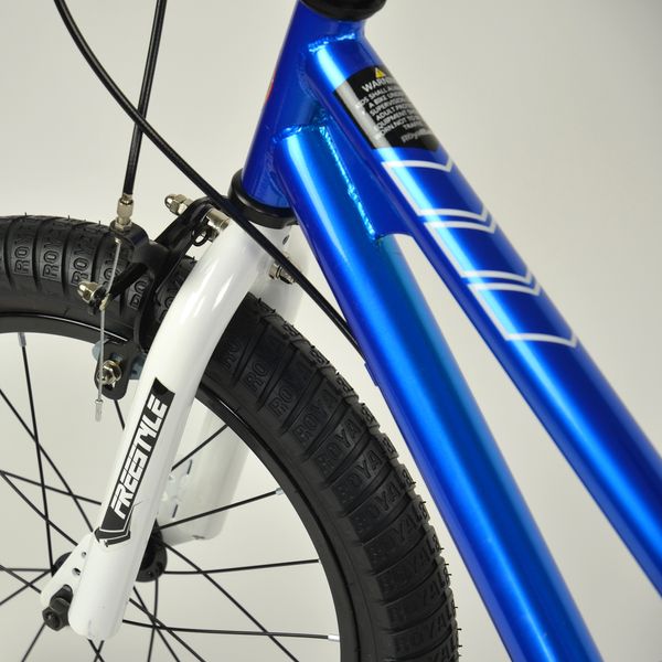 Велосипед RoyalBaby FREESTYLE 14", OFFICIAL UA, синий RB14B-6-BLU фото